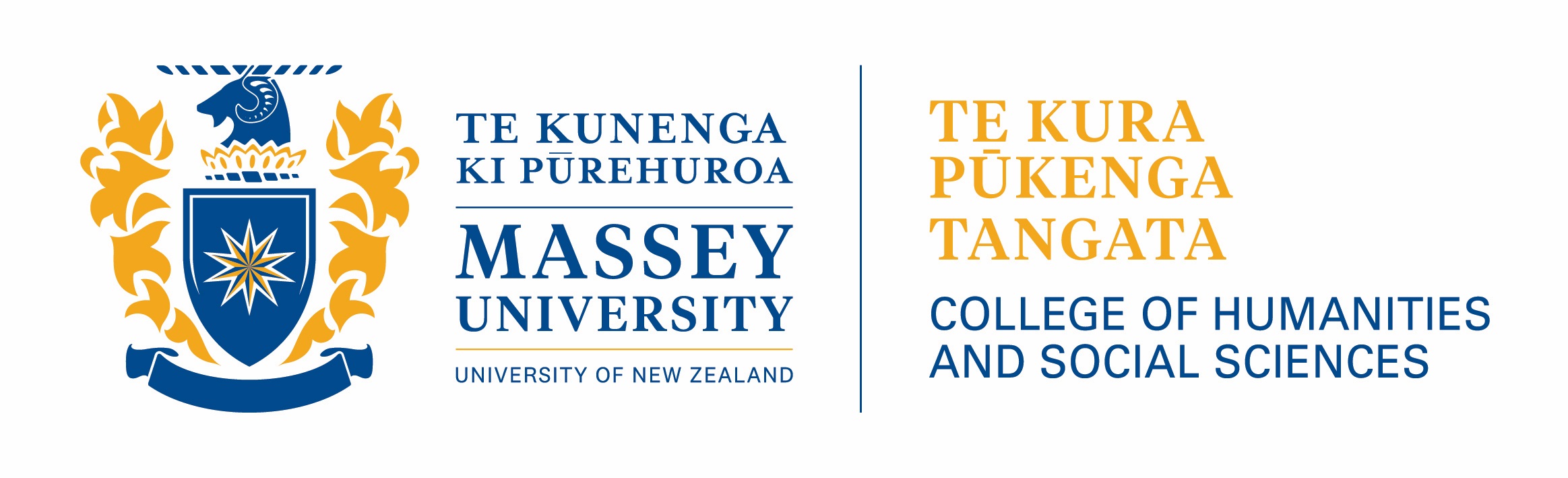Massey University College of Humanities and Social Sciences logo