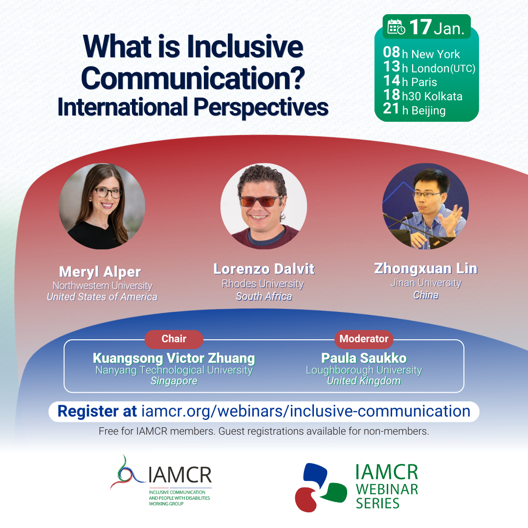 Inclusive Communication Webinar flyer