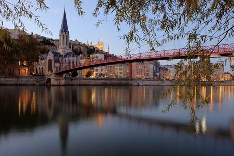 Photo by Tristan Deschamps-L'église Saint-Georges et les quais de Saône, Lyon