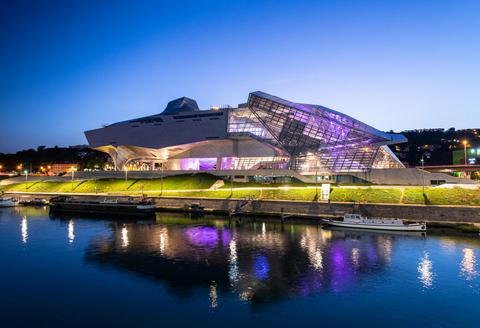 Musée des Confluences by night, Olivier Guerrin, September 2022