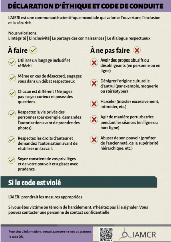 Code de conduite | IAMCR