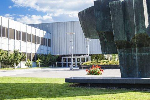 Tampere University main entrance to City Centre Campus