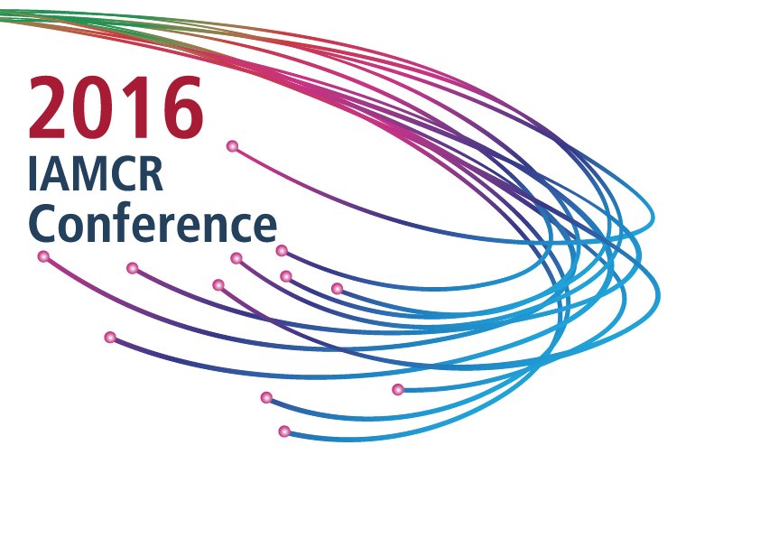 IAMCR 2016 | 27-31 July | Leicester, UK IAMCR 2016 | 27-31 July | Leicester, UK