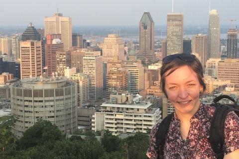 Patricia Lima on Mount Royal