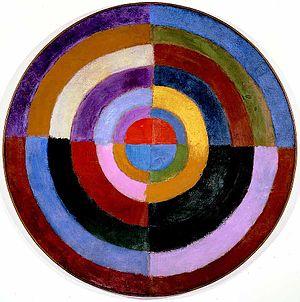 Abstract art - Robert Delaunay, 1912–13, Le Premier Disque. Source: https://en.wikipedia.org/wiki/Abstract_art Abstract art - Robert Delaunay, 1912–13, Le Premier Disque. Source: https://en.wikipedia.org/wiki/Abstract_art
