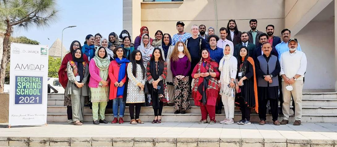 Participants of the second AMCAP Doctoral Spring School
